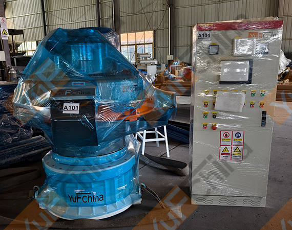 YuFChina Pellet Mill test before delivery