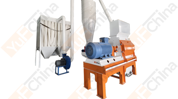 160KW 800×1000 Industrial Sawdust Crusher Machine